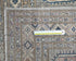 11 Ft Gray Kazak Afghan Hand Knotted Geometric Wool Runner Rug